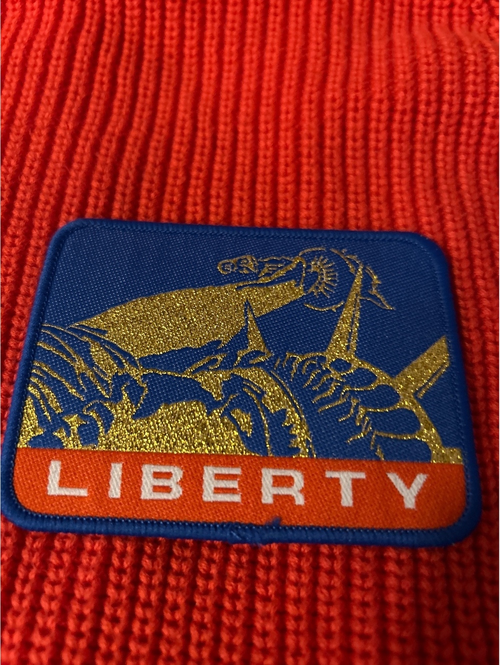 Liberty Patch with Statue of Liberty Design